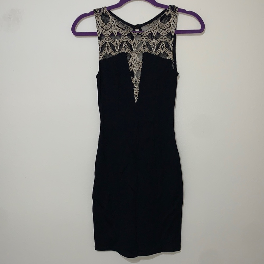 Black formal dress